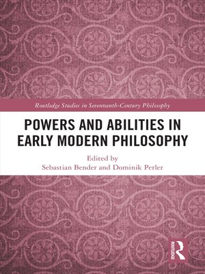 cover image of Powers and Abilities in Early Modern Philosophy